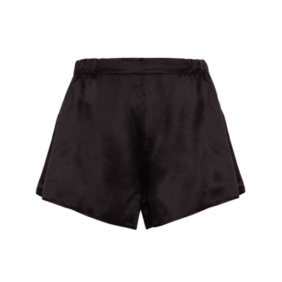 Herth Yari Black Gots Organic Silk Shorts