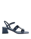 Roger Vivier Sandals In Dark Blue