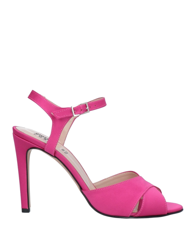 Giuseppe Conca Sandals In Fuchsia