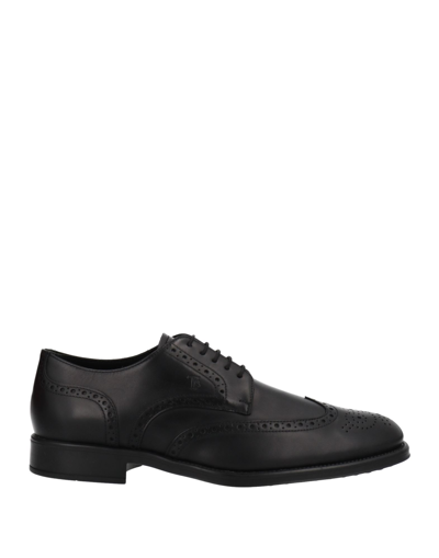 Tod's Lace-up Shoes In Black