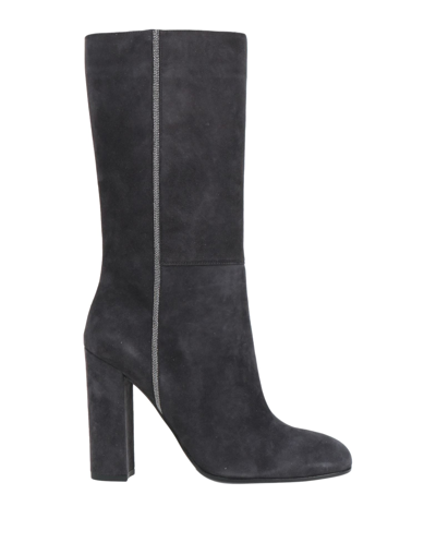 Fabiana Filippi Ankle Boots In Blue