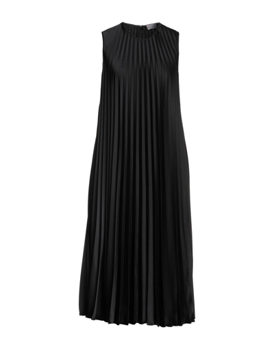 Red Valentino Midi Dresses In Black