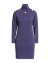 Odi Et Amo Short Dresses In Purple