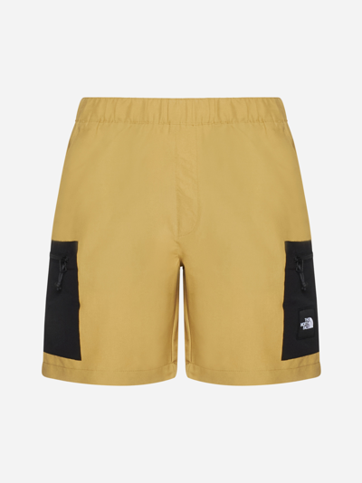 The North Face Phlego Cargo Shorts In Tan-brown In Antelope Tan