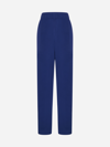 Giorgio Armani Silk Trouser With Elastic Band