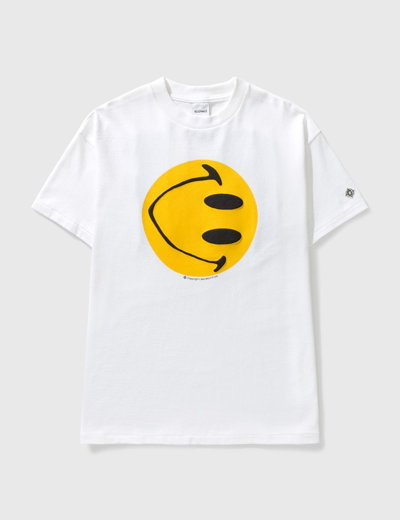Readymade Smiley Oversized Cotton-jersey T-shirt In White