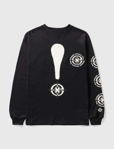 Readymade Target Long Sleeve T-shirt In Black