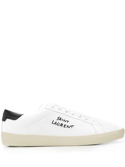 Saint Laurent Trainers Shoes In White