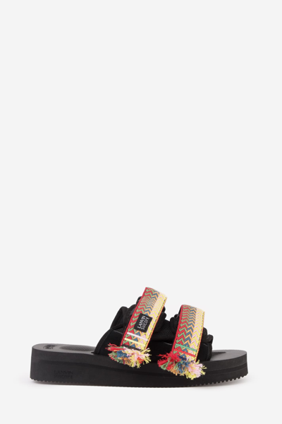 Suicoke Lanvin Moto-vablvn Sandals In Black | ModeSens