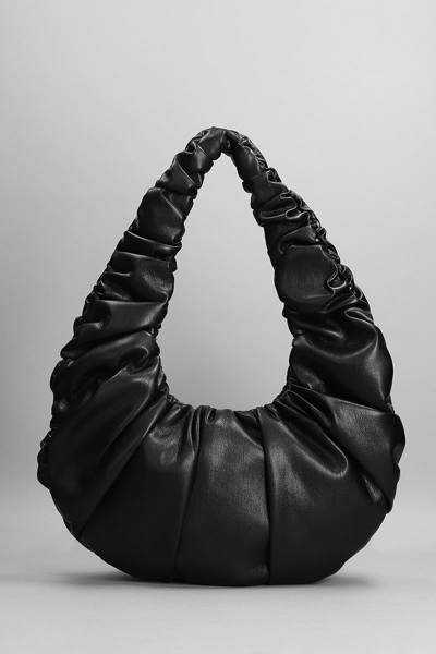 Nanushka Anja Hand Bag In Black Synthetic Leather