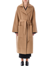 Nanushka Oversized Loose Coat In Camel
