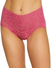 Hanky Panky Signature Lace Retro V-kini In Dragonfruit