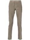 Dondup Corduroy Cotton Trousers Gaubert In Nude