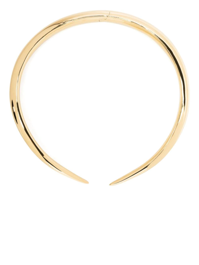 Shaun Leane Sabre Yellow Gold-plated Vermeil Silver Necklace In Yellow Gold Vermeil