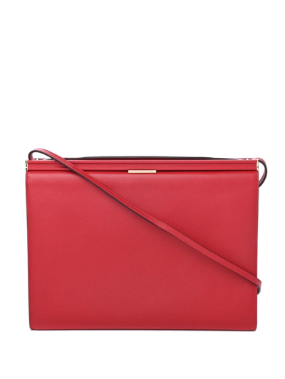 Pre-owned Hermes 2019  Clic-h 33 Shoulder Bag In Red