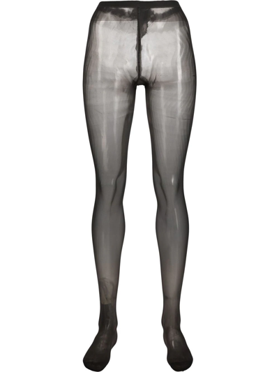 Falke Sheer High-waist Tights In Black