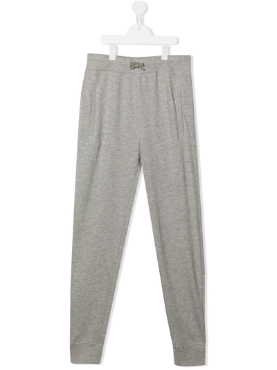 Molo Teen Avant Organic Cotton Track Trousers In Grey