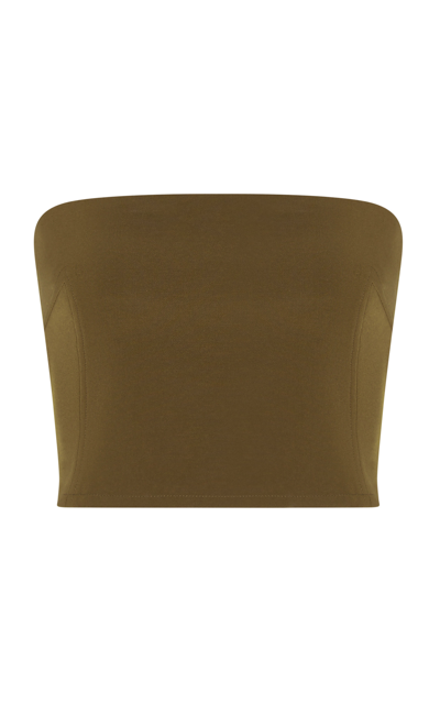 Paris Georgia Khaki Audrey Camisole In Caramel