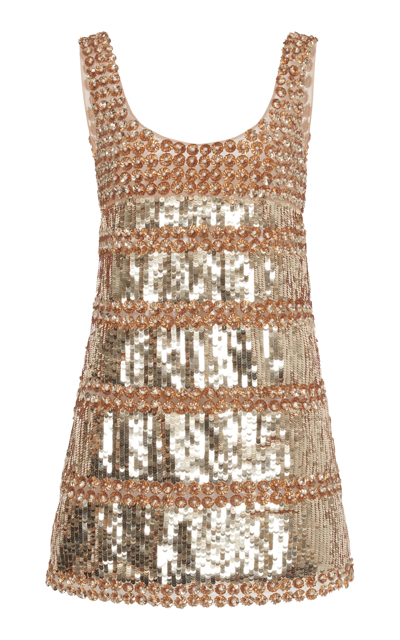 green emerald velvet dress Valentino Embellished Gold Ruffle Gown – MSA Haute Couture main image 1