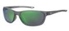UNDER ARMOUR UNDER ARMOUR GREEN MULTILAYER OVAL UNISEX SUNGLASSES UA UNDENIABLE 063M/Z9 61