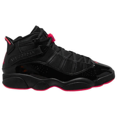Jordan Mens  6 Rings In Black/black/red