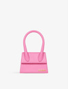 Jacquemus Womens Pink Le Chiquito Medium Leather Top-handle Bag