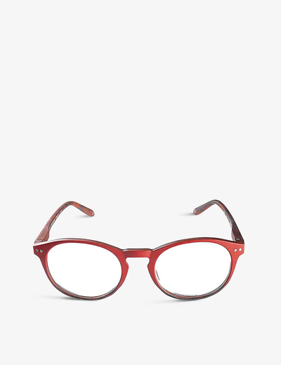The Tech Bar Aptica Yolo Screen Glasses In Red