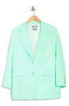 Walter Baker Kira Notch Lapel Oversized Blazer In Mint