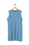Atm Anthony Thomas Melillo Jersey Mini Dress In Antique Blue