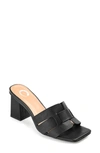 Journee Collection Renatta Mule Sandal In Black