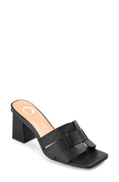 Journee Collection Renatta Mule Sandal In Black