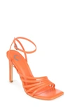 Journee Collection Louella Tru Comfort Foam Heeled Sandal In Orange