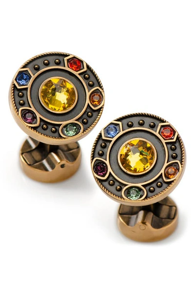 Cufflinks, Inc Infinity Stones Cuff Links In Gold