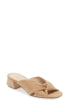 Pelle Moda Tait Slide Sandal In Latte