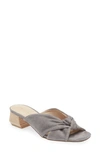 Pelle Moda Tait Slide Sandal In Steel