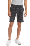 Vintage 1946 Camo Flat Front Shorts In Black Camo
