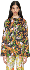 Stine Goya Summer Shirt - Artist Canvas At Night In 3025 Artist Canvas A