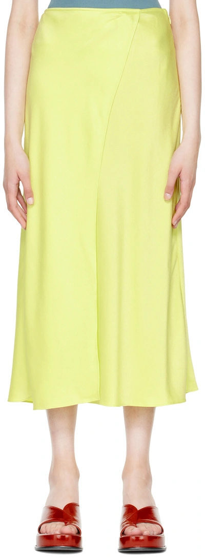 Stine Goya Green Octavia Midi Skirt