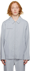 Helmut Lang Reflective Coach Jacket In Reflect - Ybz