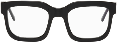 Kuboraum Black K4 Glasses In Black Shine