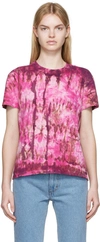 Ami Alexandre Mattiussi Multicolor Cotton T-shirt  Nd Ami Donna Xs In 654 Pink/white