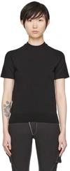 Hyein Seo Black Nylon Sweater In Black