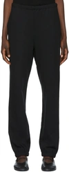 The Row Black Liram Lounge Pants In Blk Black