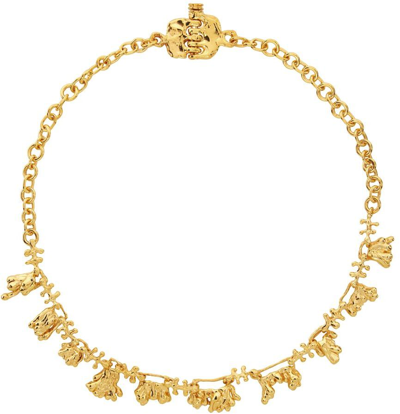 Vasiliki Gold Kelp Necklace