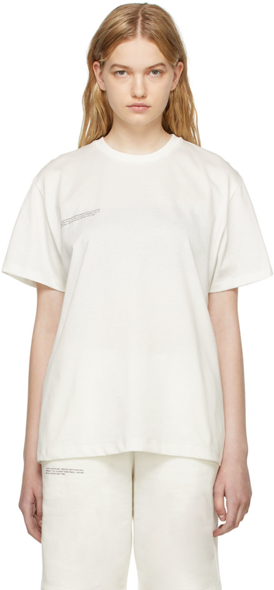 Pangaia Off-white Organic Cotton T-shirt