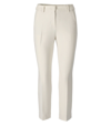 MAX MARA PATATA CREAM CIGARETTE TROUSERS