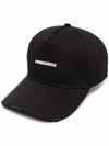 Dsquared2 Mini Logo Baseball Cap In Black