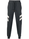 Brunello Cucinelli Drawstring Tracksuit Bottoms In Black