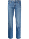 Levi's Blue 70s High-rise Slim Straight Jeans In Sonoma Case
