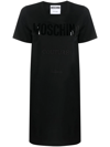 MOSCHINO LOGO PRINT T-SHIRT DRESS